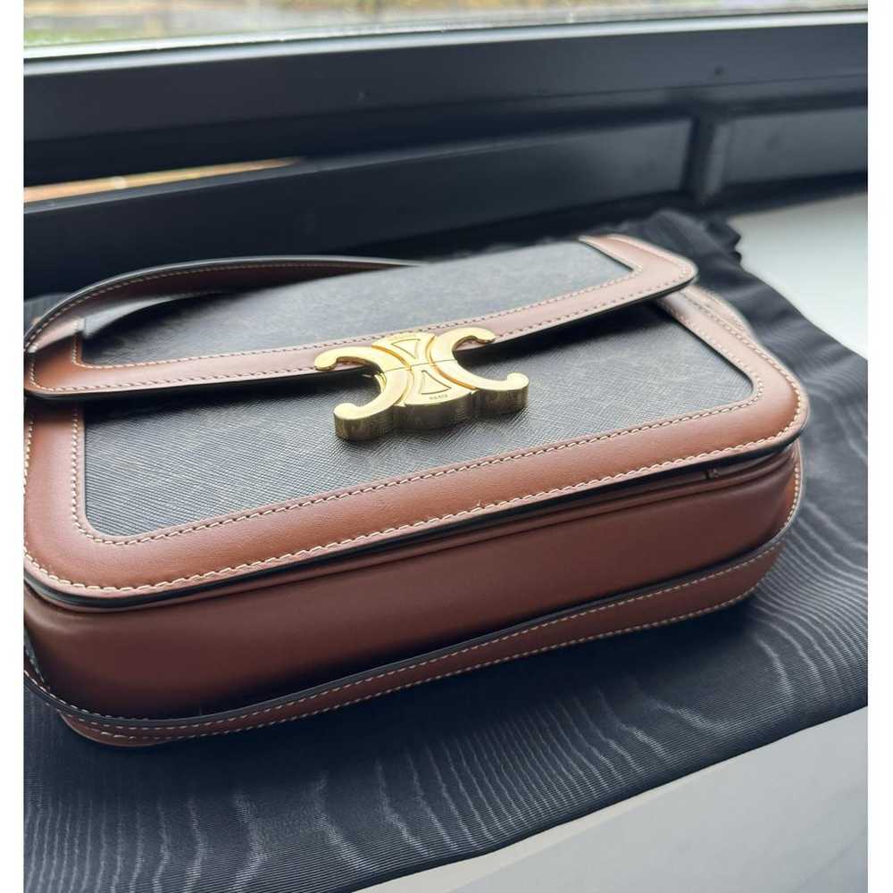 Celine Triomphe leather clutch bag - image 3