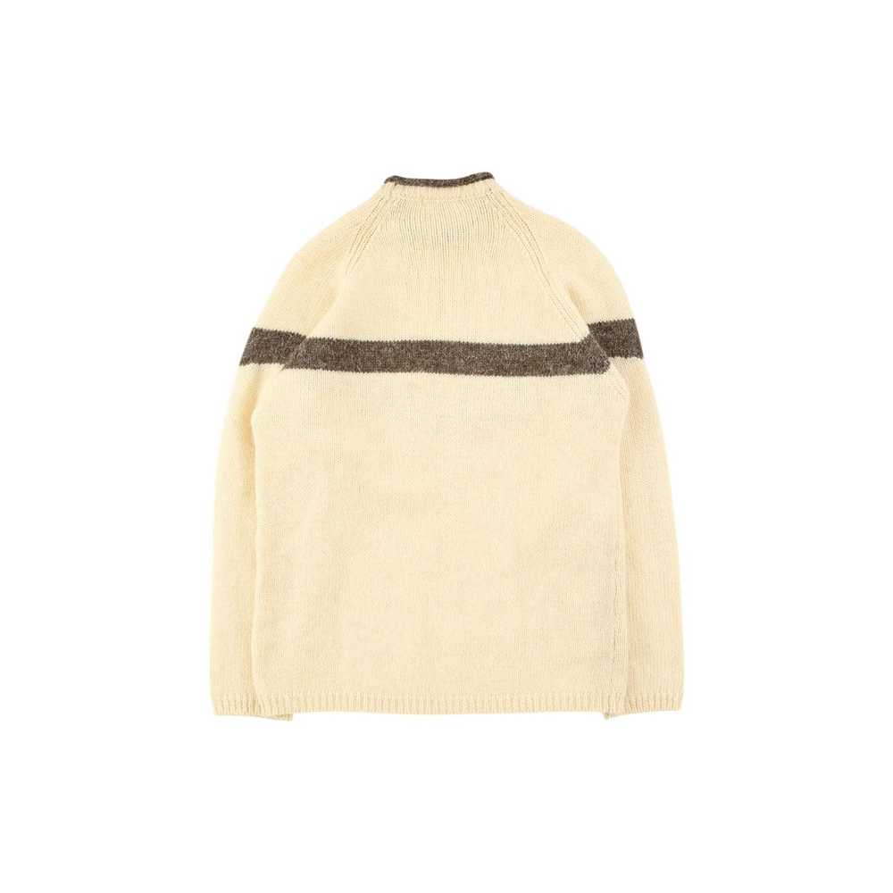 Issey Miyake Striped Wool Knit Sweater - image 2