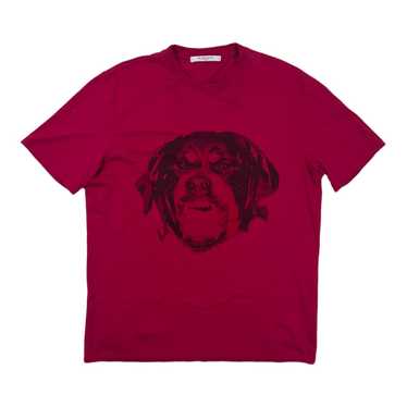 Givenchy Rottweiler Short Sleeve Tee Shirt Fuschia - image 1