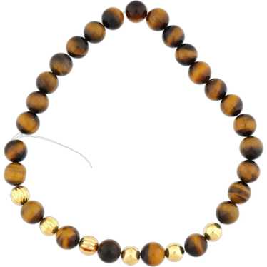 Vintage Tigers Eye Gemstone Beads - image 1