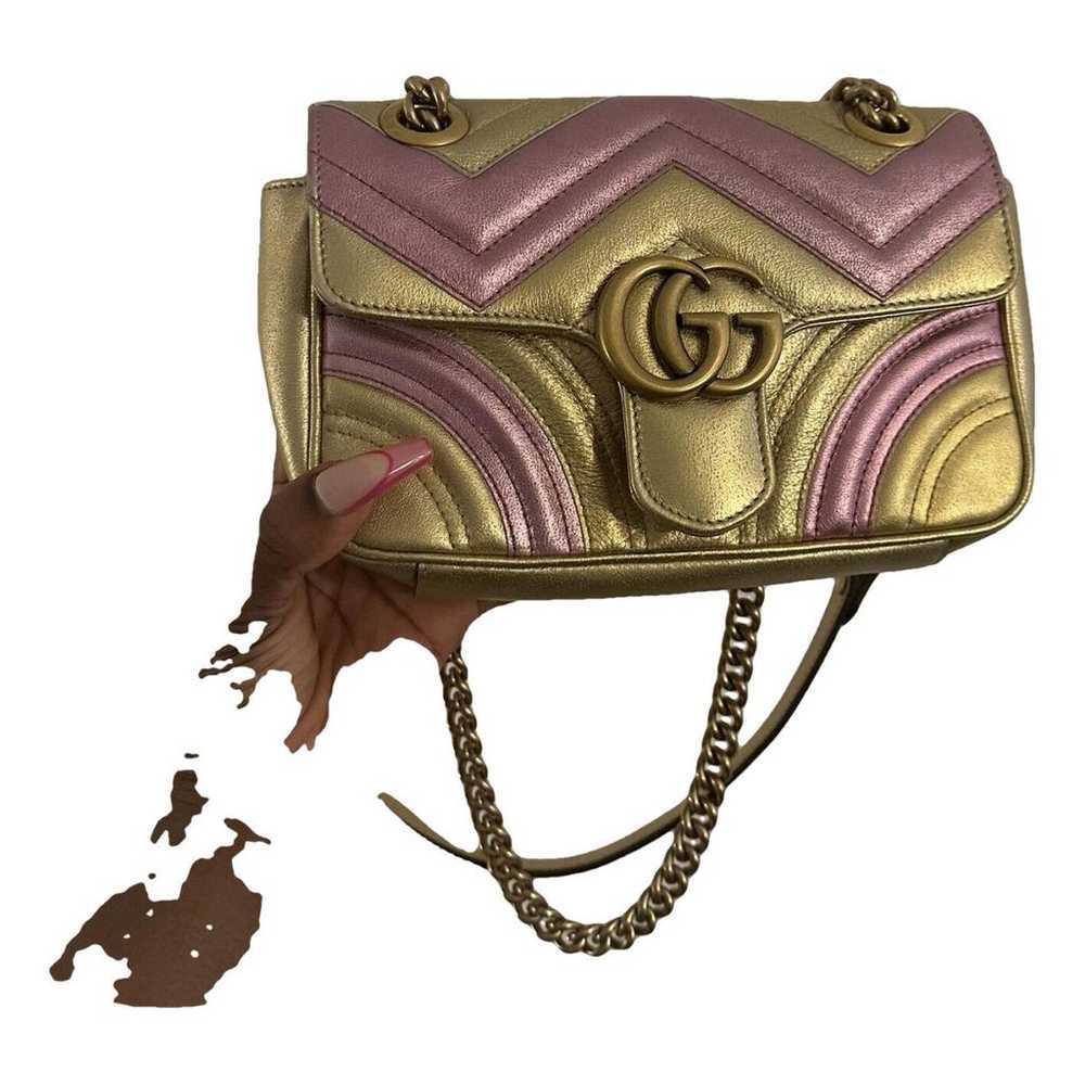 Gucci Gg Marmont leather handbag - image 2