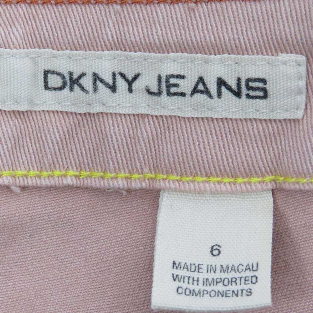 DKNY × Vintage Y2k DKNY Pink Jeans High Rise Crop… - image 7