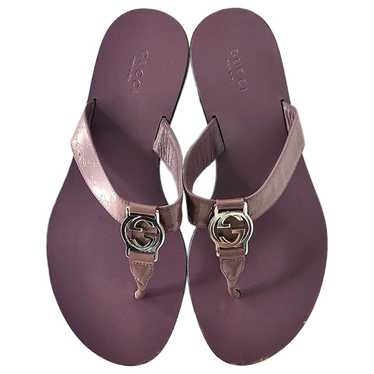 Gucci Leather sandal