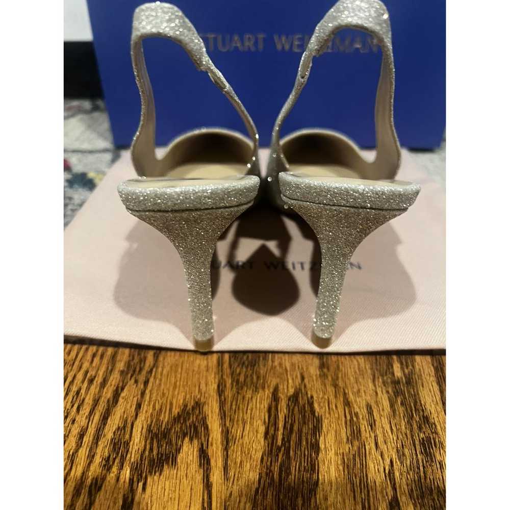 Stuart Weitzman Glitter heels - image 3