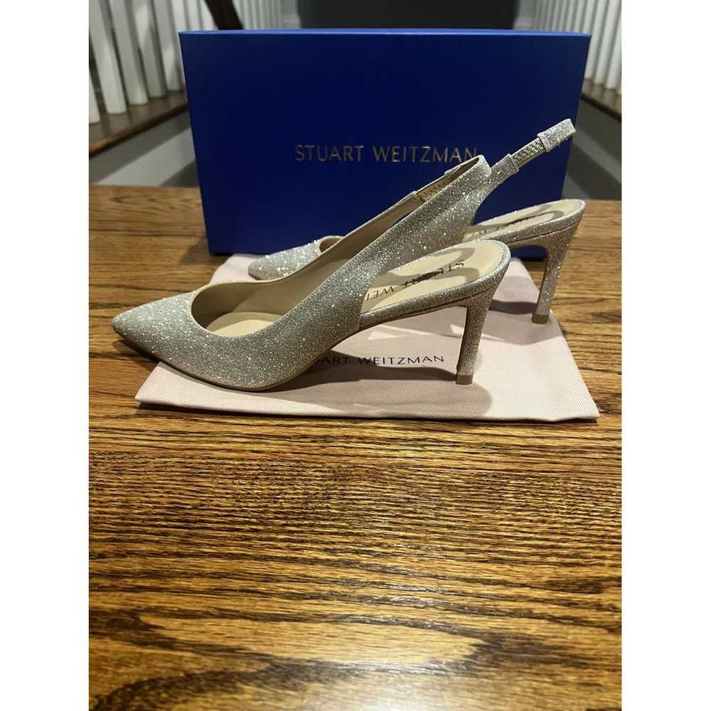 Stuart Weitzman Glitter heels - image 6