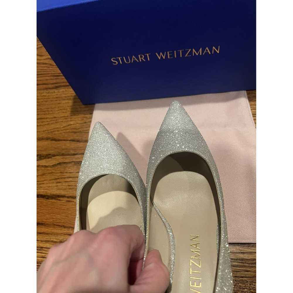 Stuart Weitzman Glitter heels - image 9