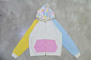 Bape Bape - 2006 - Cotton Candy Camo Full-Zip Hoo… - image 1