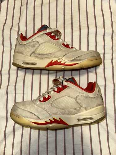 Mens air jordan 5 retro low cny best sale