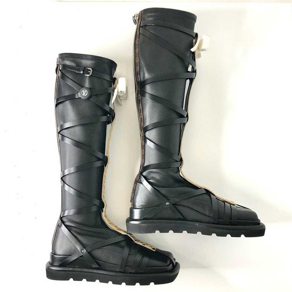 Louis Vuitton Leather boots - image 2