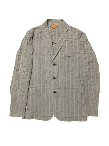 Issey Miyake Issey Miyake Men Wrinkled Design Coat