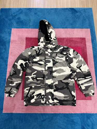 Supreme Downtown 700 Fill Snow City Camo Parka Big