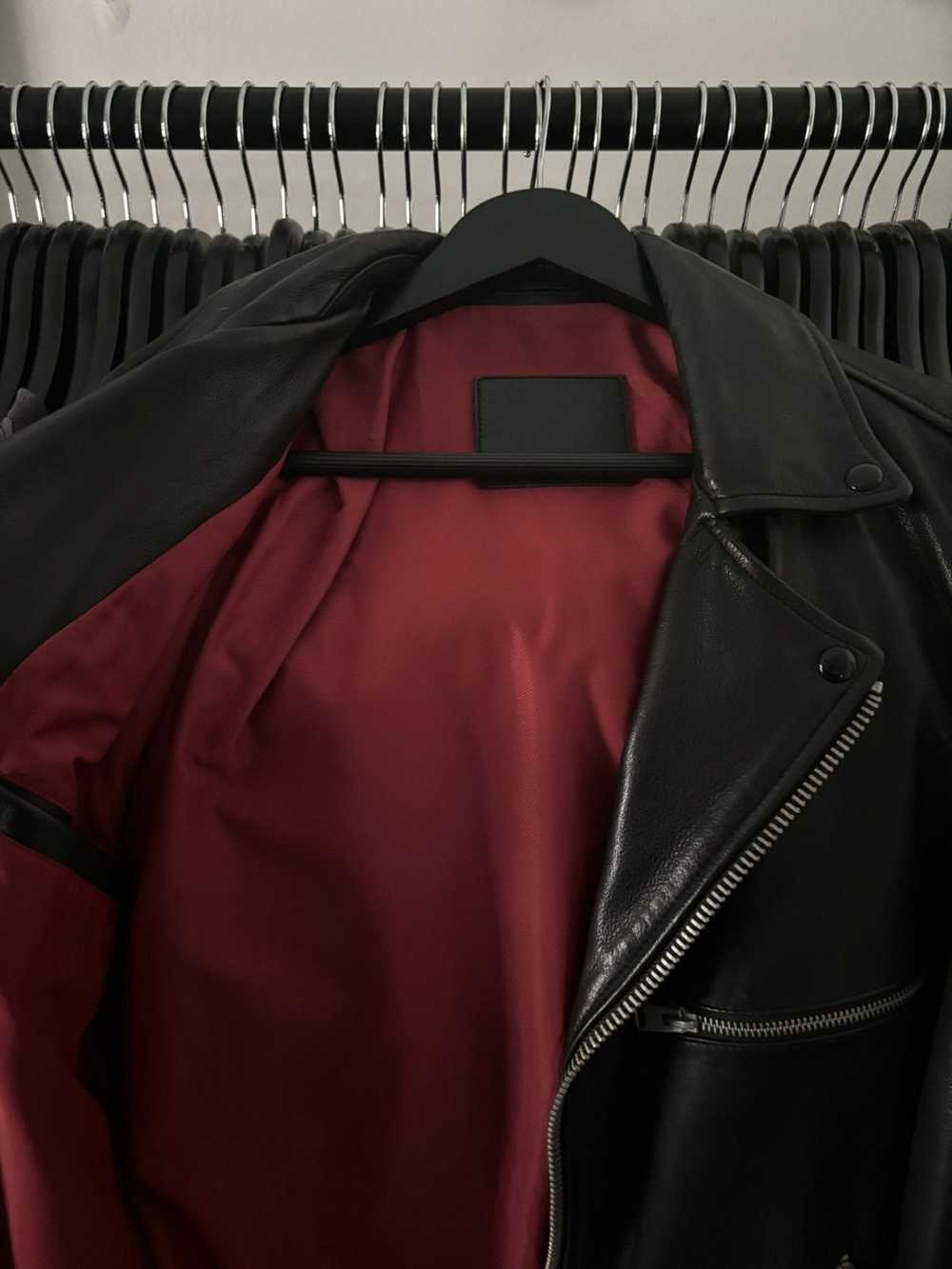 Allsaints RED LINING - LEATHER BIKER JACKET - image 4