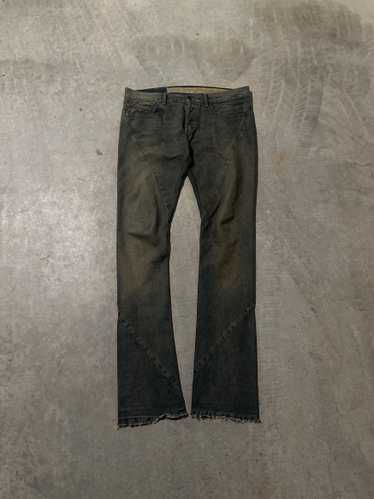 Rick Owens Rick Owens Delave Spiral Cut Jeans - image 1