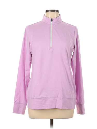 Straight Down Women Purple Sweatshirt L