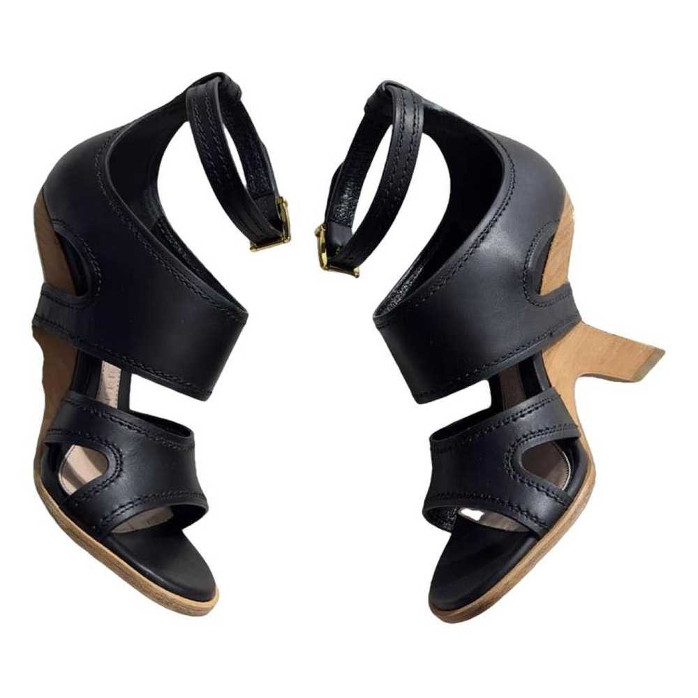 Alexander McQueen Leather sandal - image 1