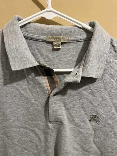 Burberry × Vintage Burberry Grey polo