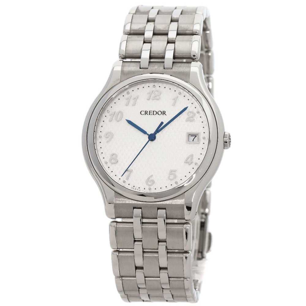 Seiko Seiko 8J86-7A00 Credor Watch Stainless Stee… - image 11