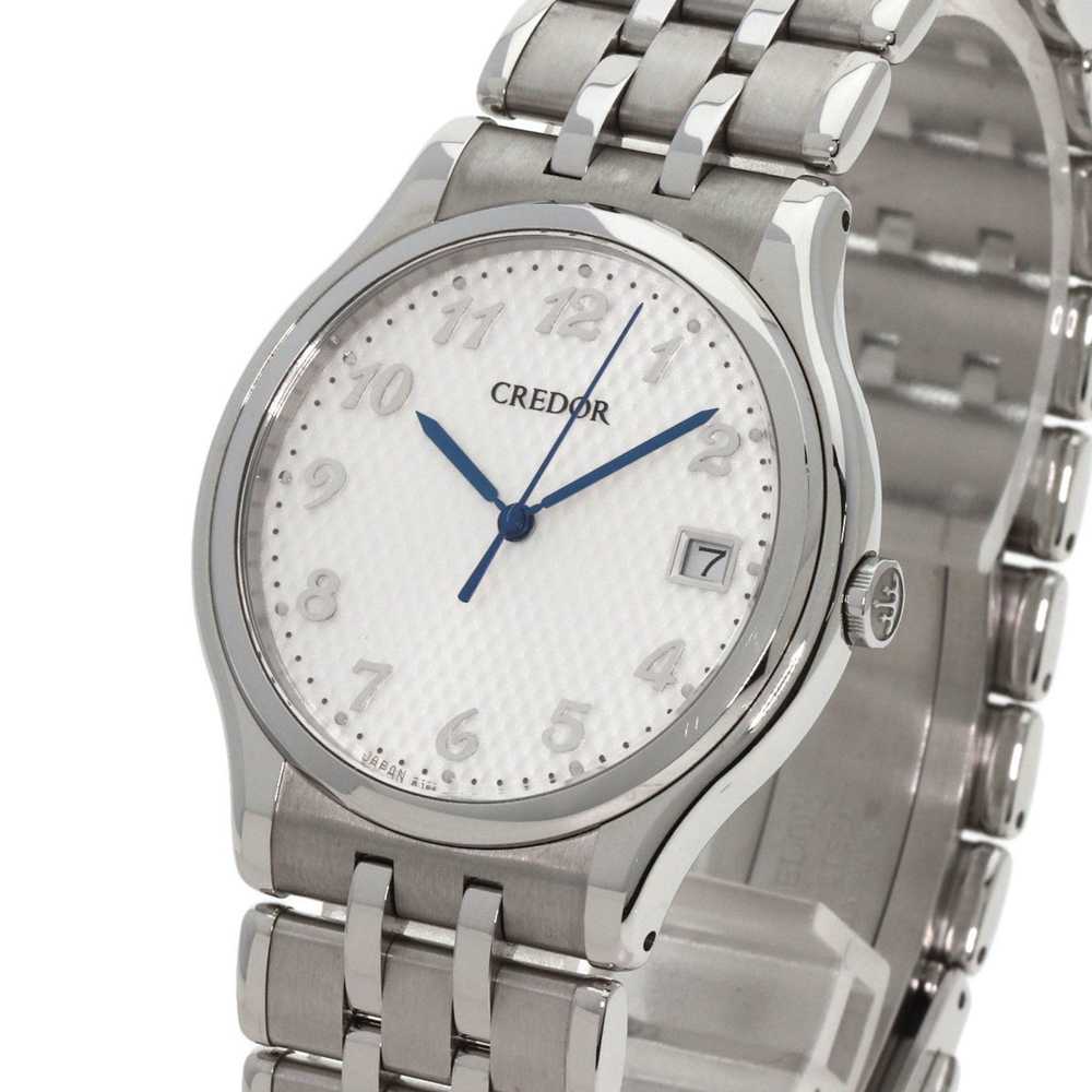 Seiko Seiko 8J86-7A00 Credor Watch Stainless Stee… - image 3