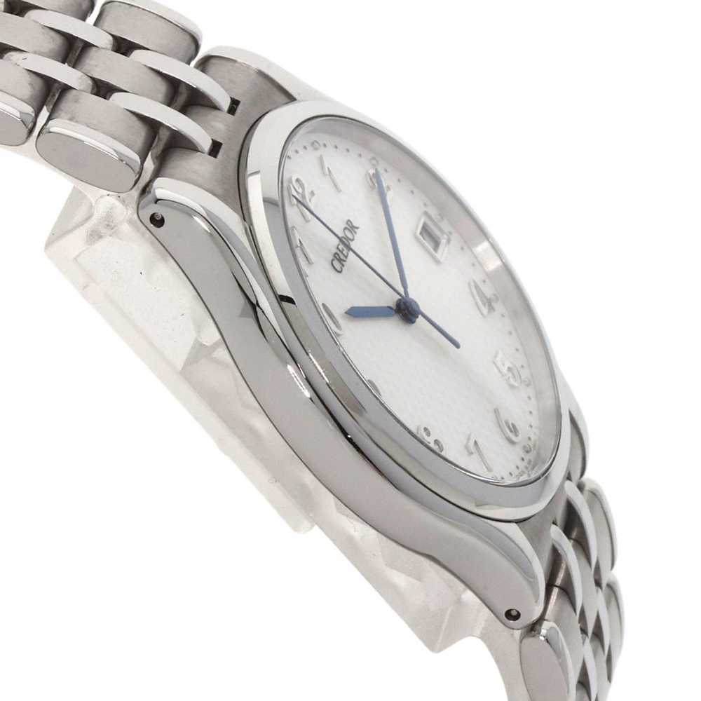 Seiko Seiko 8J86-7A00 Credor Watch Stainless Stee… - image 6