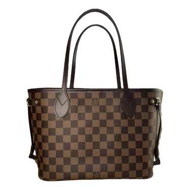 Louis Vuitton Neverfull leather tote