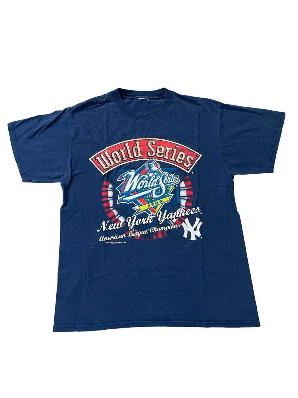 New York Yankees × Vintage NEW YORK YANKEES WORLD… - image 1