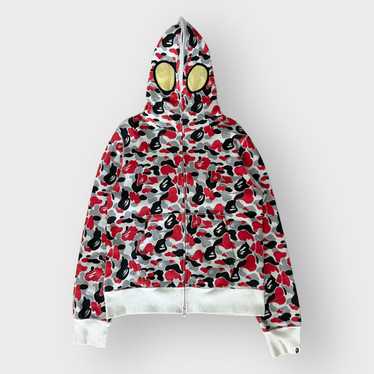 Bape STEAL! Bape x Ultraman Full Zip Camo Hoodie … - image 1