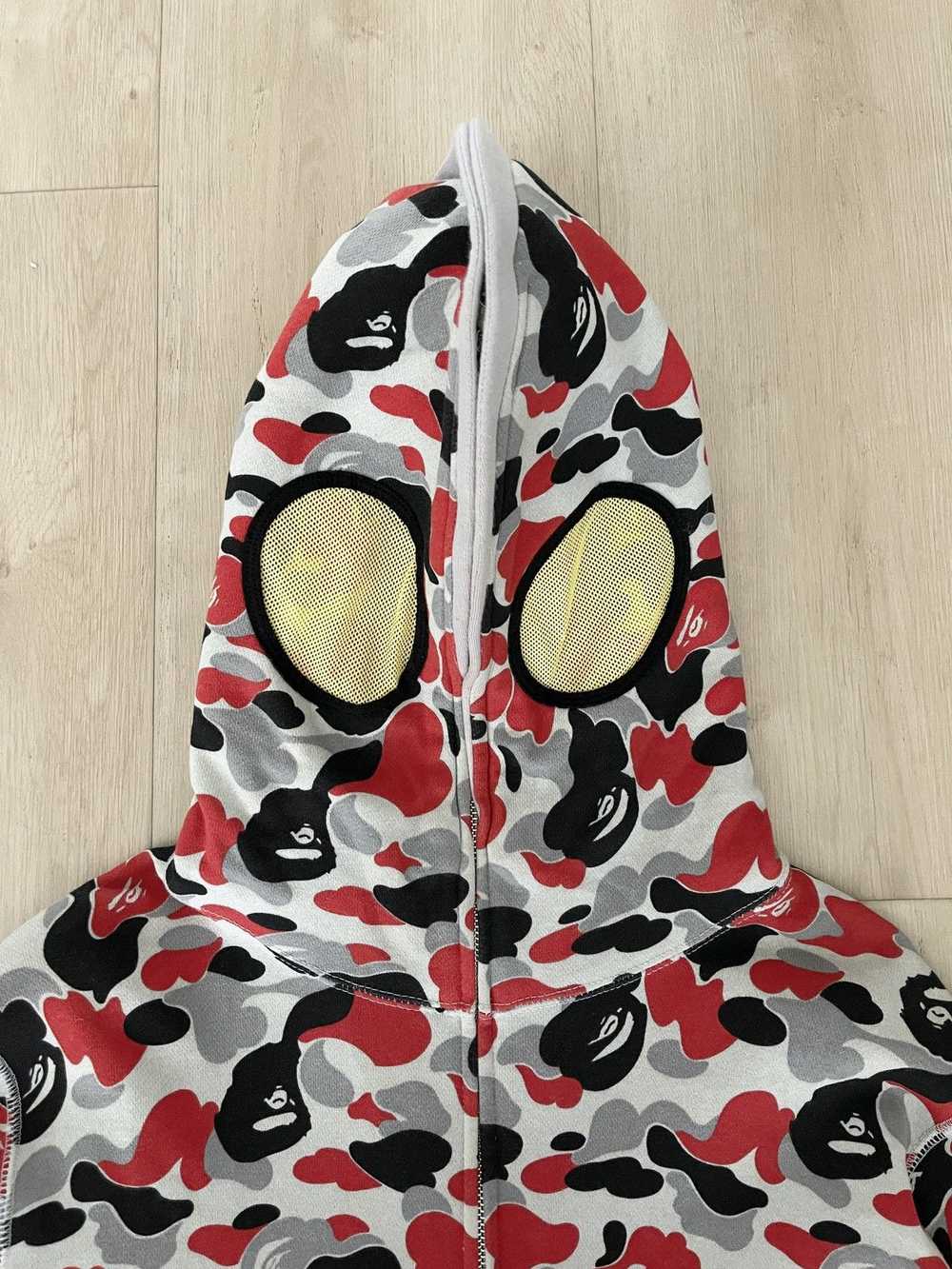 Bape STEAL! Bape x Ultraman Full Zip Camo Hoodie … - image 3