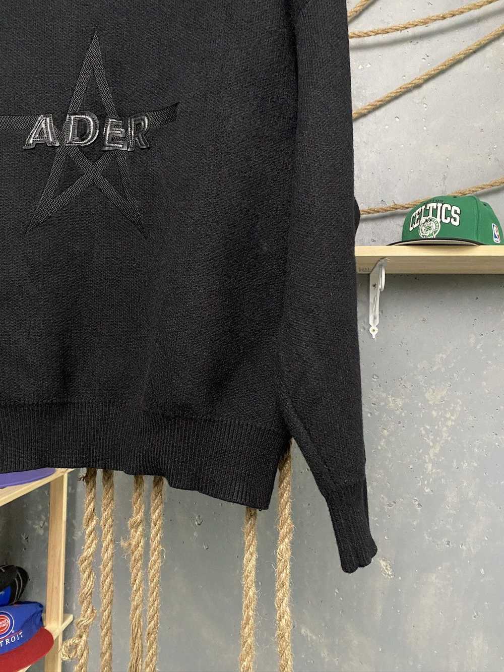 Ader Error Ader Error Black Star Big Logo Sweater - image 9