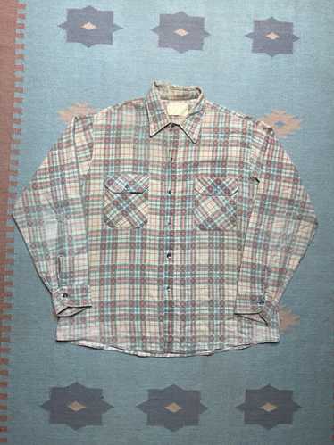 Sears × Streetwear × Vintage flannel shirt sears f