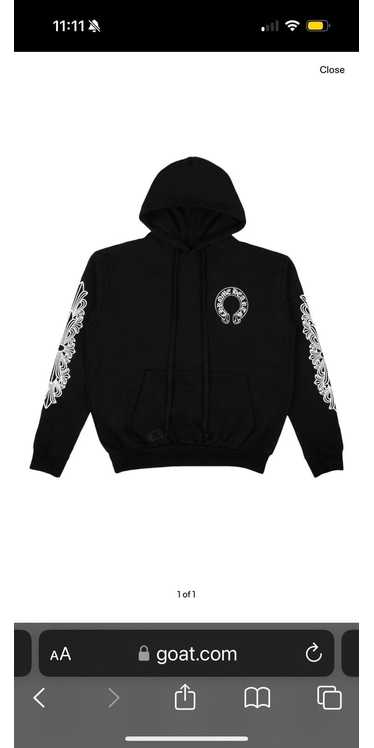 Chrome Hearts Chrome Hearts Horseshoe Hoodie 'Blac