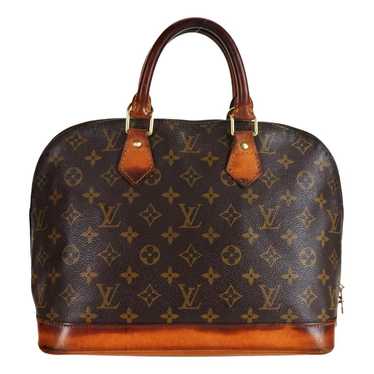 Louis Vuitton Alma leather tote