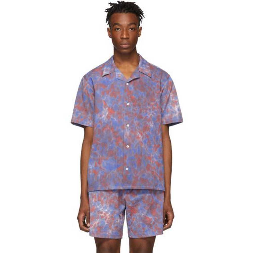 Aime Leon Dore Tie Dye Seersucker Leisure Shirt - image 4