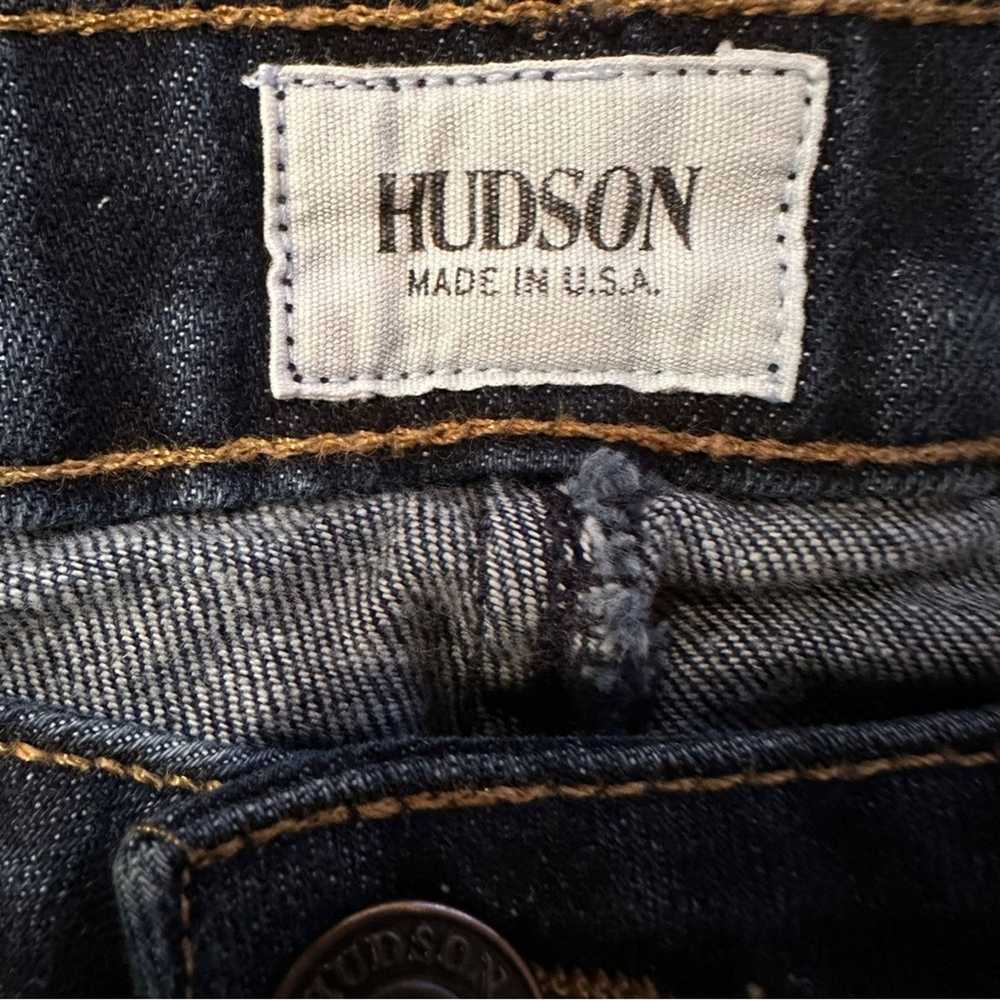 Hudson Hudson Carly Mid Rise Straight Leg Dark Wa… - image 6