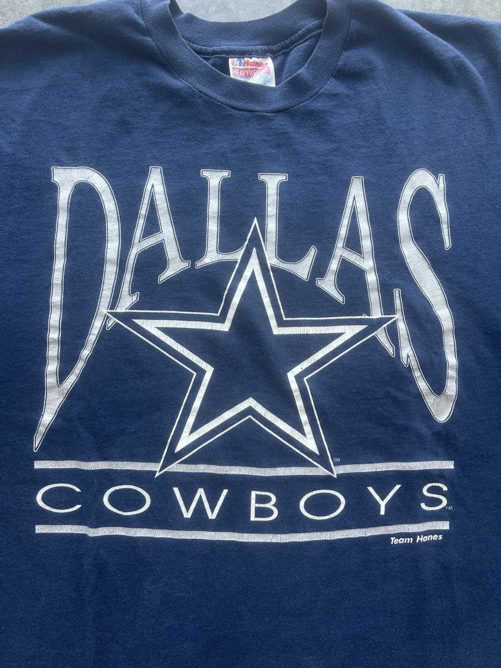 Hanes × NFL × Vintage Vintage 90s Dallas Cowboys … - image 2