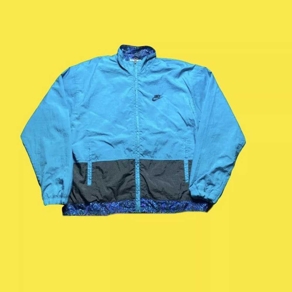 Nike × Retro Jacket × Vintage Vintage Nike Teal W… - image 1