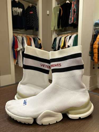 Reebok × Vetements Reebok Sock Run.r White