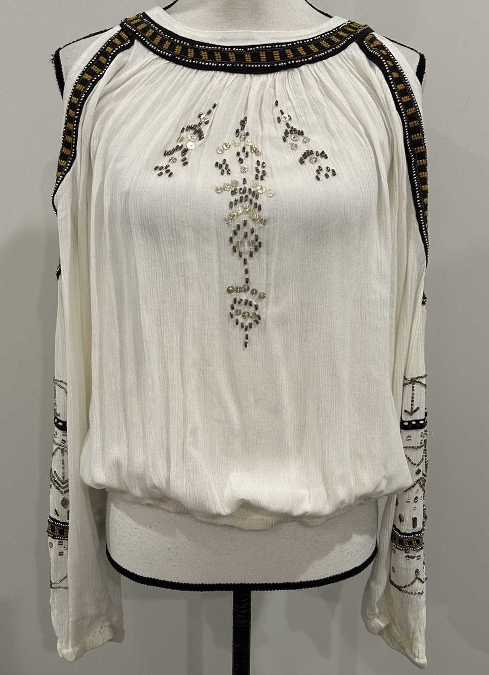 Free People Free People Embellished Blouse - image 2