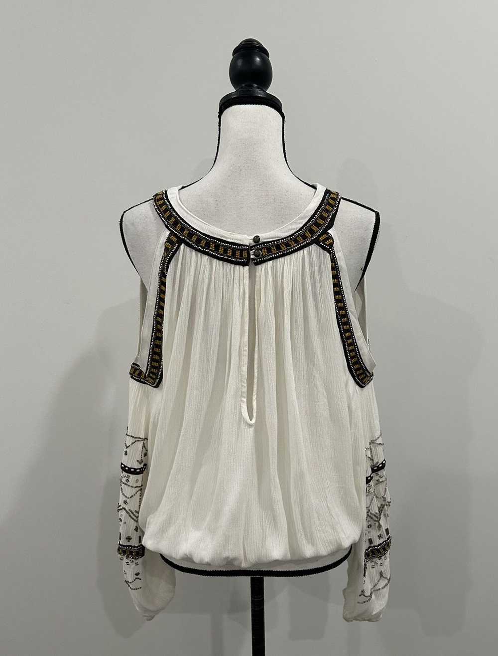 Free People Free People Embellished Blouse - image 5