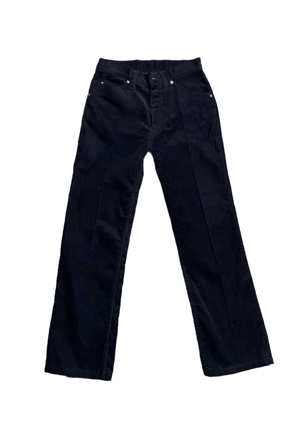 Levi's × Vintage 1984 Levi's 527 corduroy black p… - image 1