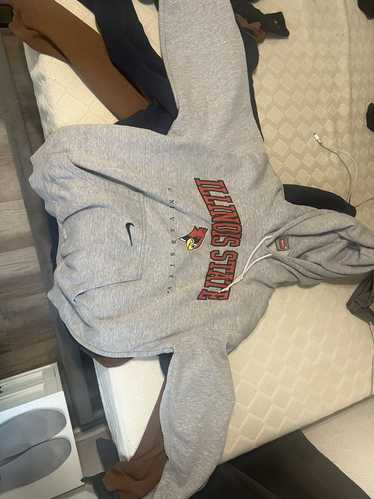 Nike Grey vintage Nike Illinois state hoodie