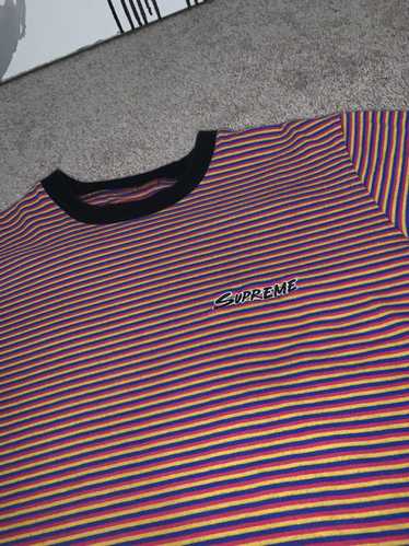 Supreme Supreme Striped Ringer Tee