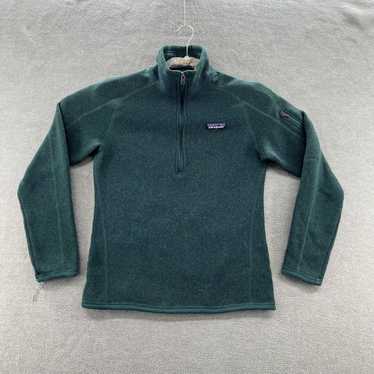 Patagonia Soft and Cozy Green Knit Sweater Fleece… - image 1