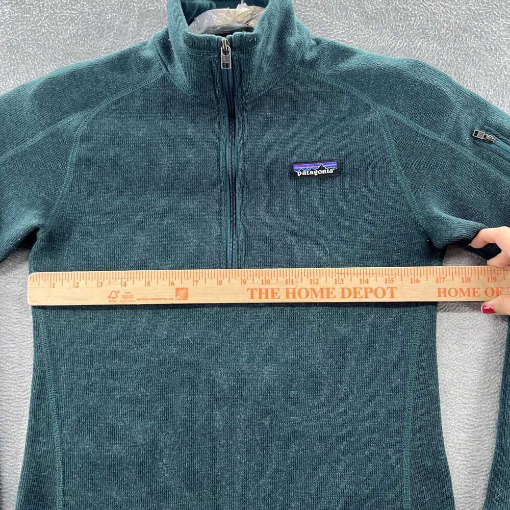 Patagonia Soft and Cozy Green Knit Sweater Fleece… - image 5