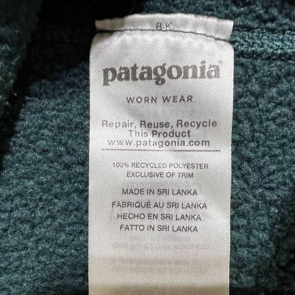 Patagonia Soft and Cozy Green Knit Sweater Fleece… - image 7