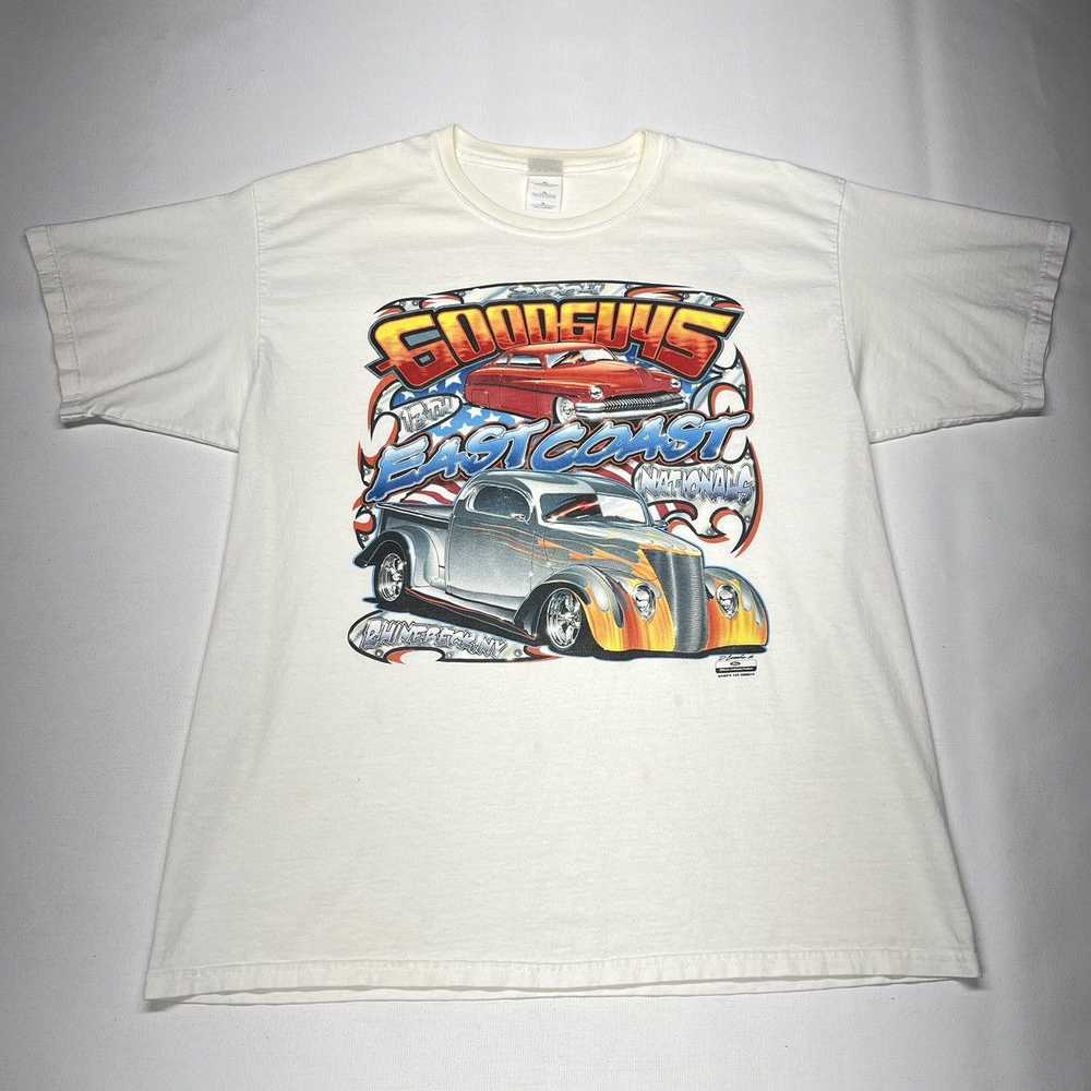 Gildan × Streetwear × Vintage VTG Car Hot Rod Tee… - image 2