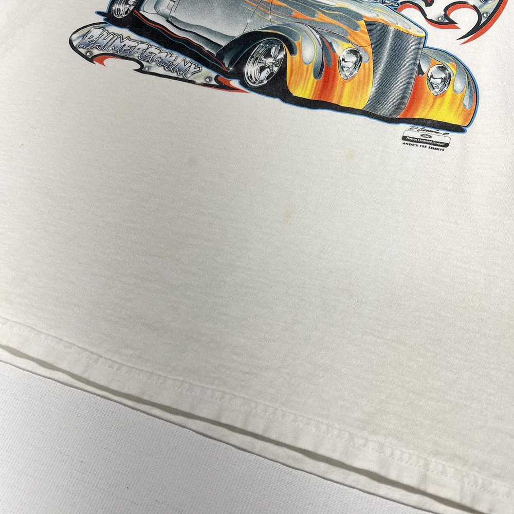 Gildan × Streetwear × Vintage VTG Car Hot Rod Tee… - image 4