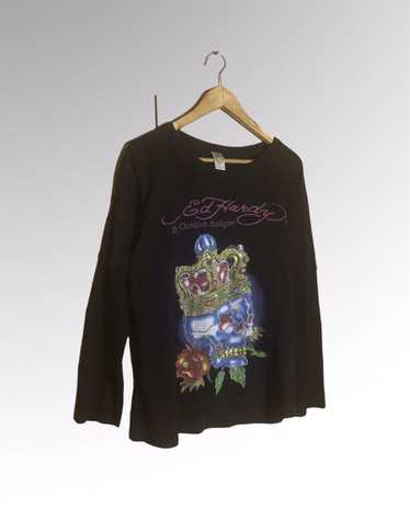 Ed Hardy × Vintage Vintage Ed Hardy long sleeve sh