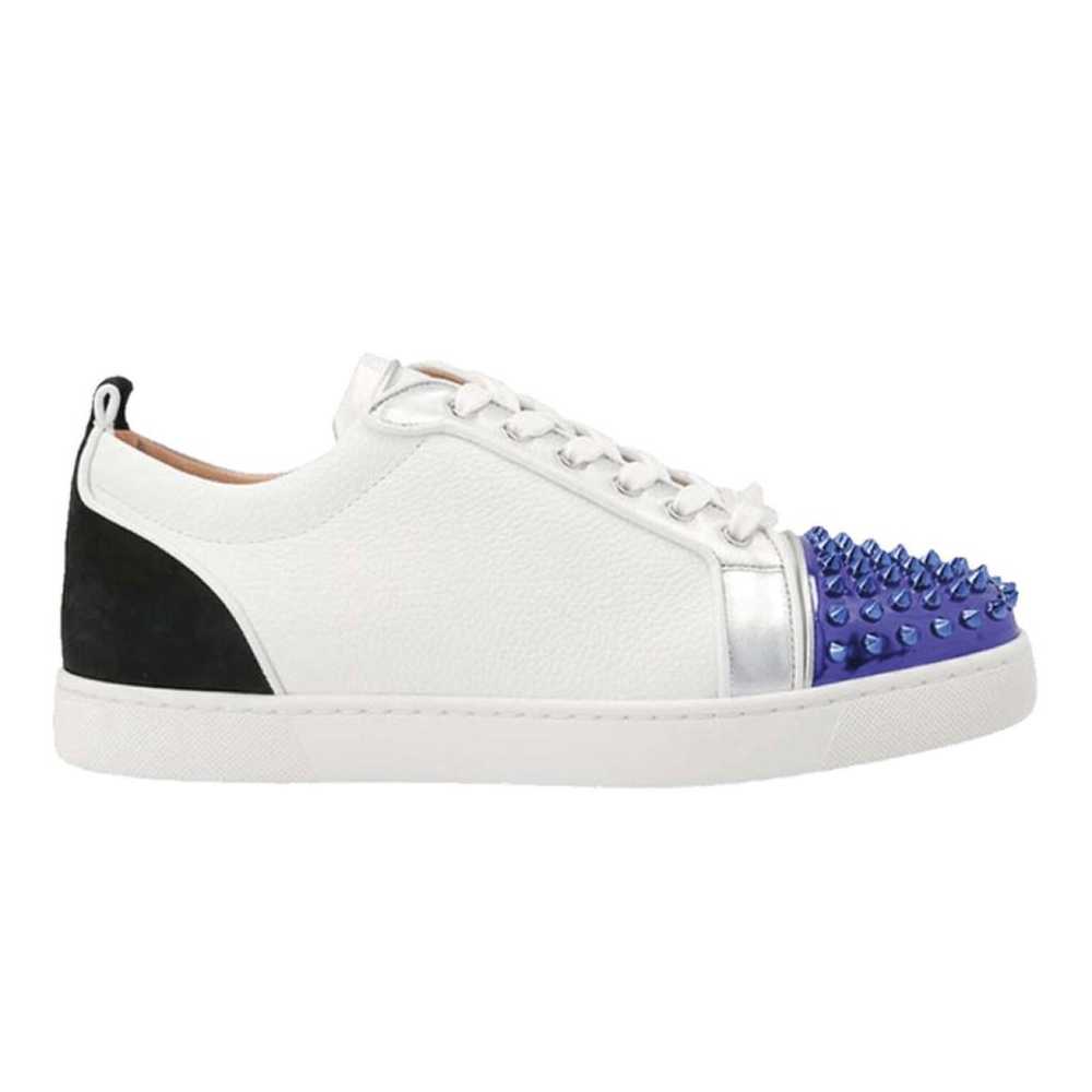 Christian Louboutin Leather low trainers - image 2