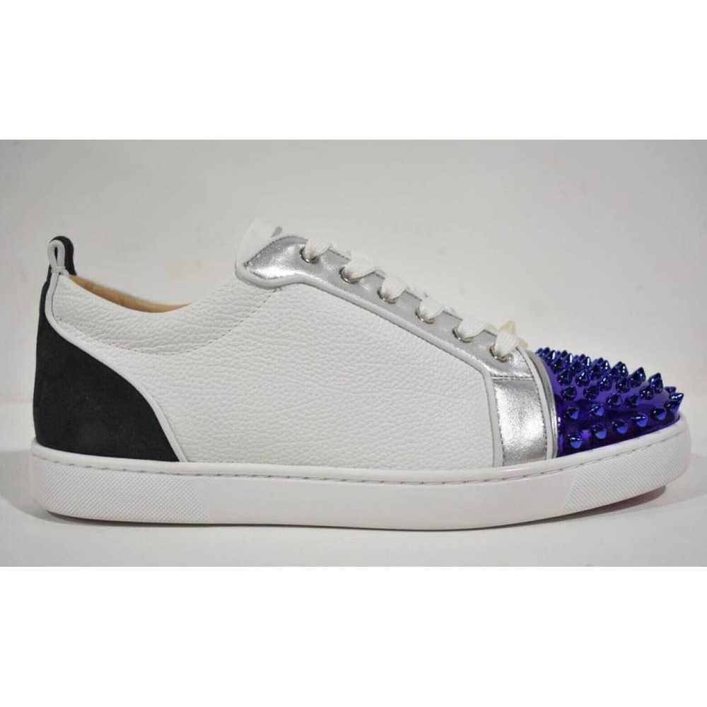 Christian Louboutin Leather low trainers - image 3