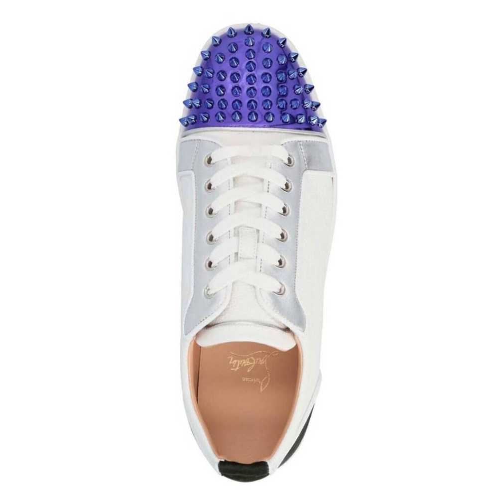 Christian Louboutin Leather low trainers - image 4